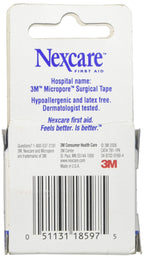 Nexcare(TM) Gentle Paper First Aid Tape, 781-1PK, 1 in x 10 yds