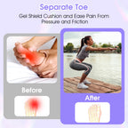 Sibba Silicone Toe Sleeves 30Pcs - Pinky Protector Gel Tubes, Corn Pads, Reusable Caps, Cushion Soft Calluses Protectors, Remove