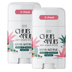 Zone Naturals 2 Pack Chub Rub Stick - All Natural Anti Chafing Stick - Friction Defense Stick - Anti Chafe Stick Reduces Rubbing