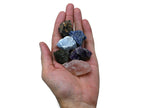 Crystals for Anxiety Manifestation, Set of 6 Amethyst, Sodalite, Labradorite, Angelite, Garnet and Rose Quartz Healing Crystals