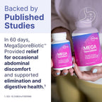 Spore-Based Probiotic for Women & Men | Shelf-Stable Digestive Support | Travel-Friendly