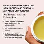 Kushae Protective Feminine Skin Balm, Refreshing & Soothing Vulva Moisturizer for Feminine Dryness, Menopausal Dryness, Fragranc
