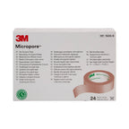 3M Micropore Paper Tape - 1/2 x 10 yds Tan - - Box of 24
