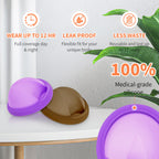 Menstrual Disc with Sterilizer- Menstual Cup Sterilizer Steamer with 2 Soft & Reusable Period Disc, Menstrual Cups Period Cup Ki