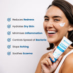 Grahams Natural Face & Eyelid Eczema Cream - Treatment for Eczema, Dermatitis, Itch Relief, Redness, Inflammation & Very Dry Ski