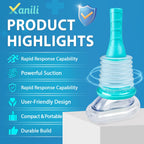Xanili Choking Rescue Device, Portable Airway Suction Device, Anti Choking Device for Kids and Adults, Portable Suction Rescue D