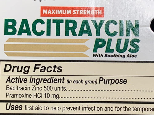 Feulover First Aid Research Bacitraycin Plus Ointment Maximum Strength - 1 oz