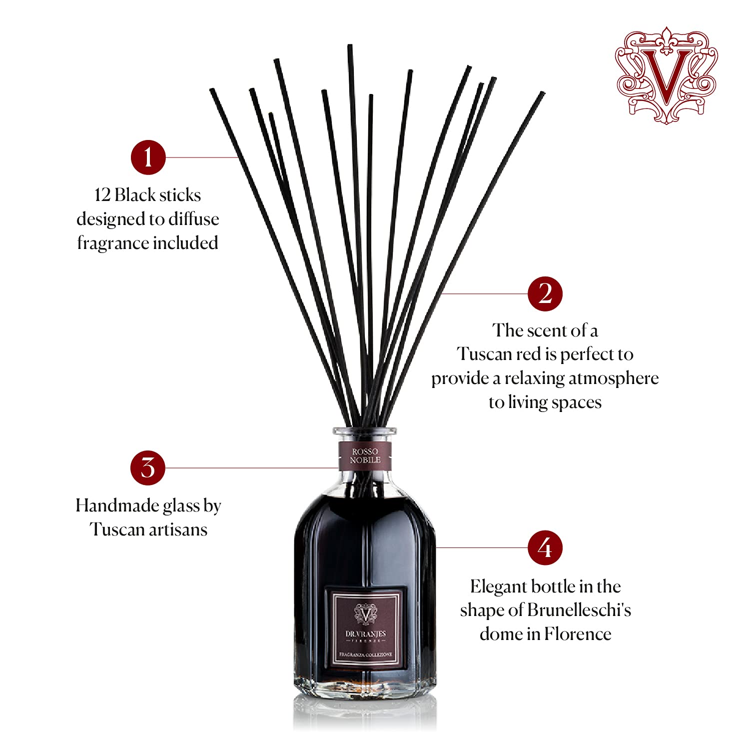 Dr. Vranjes Rosso Nobile Diffuser 500ml