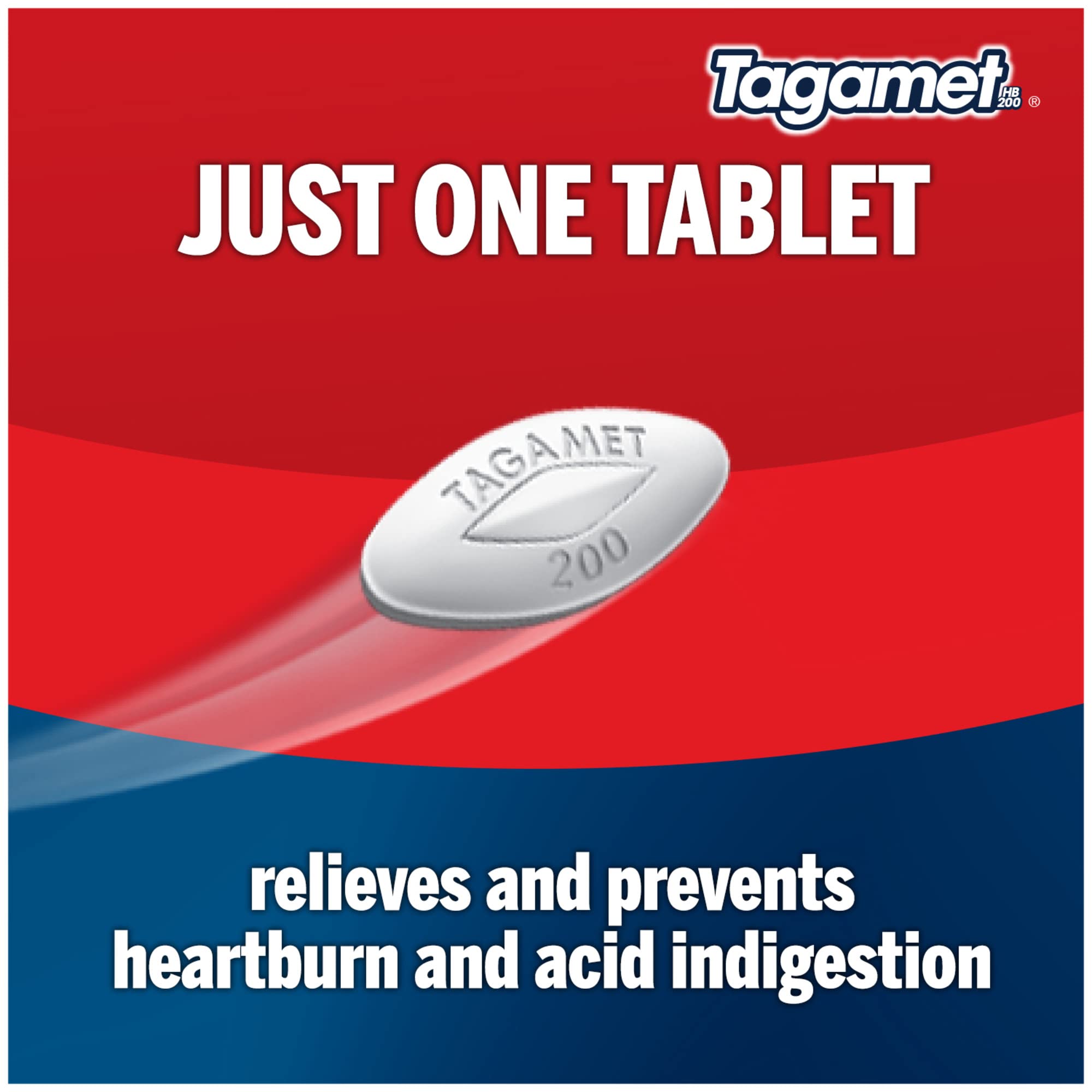 Tagamet HB 200 mg Cimetidine Acid Reducer and Heartburn Relief, 30 Count