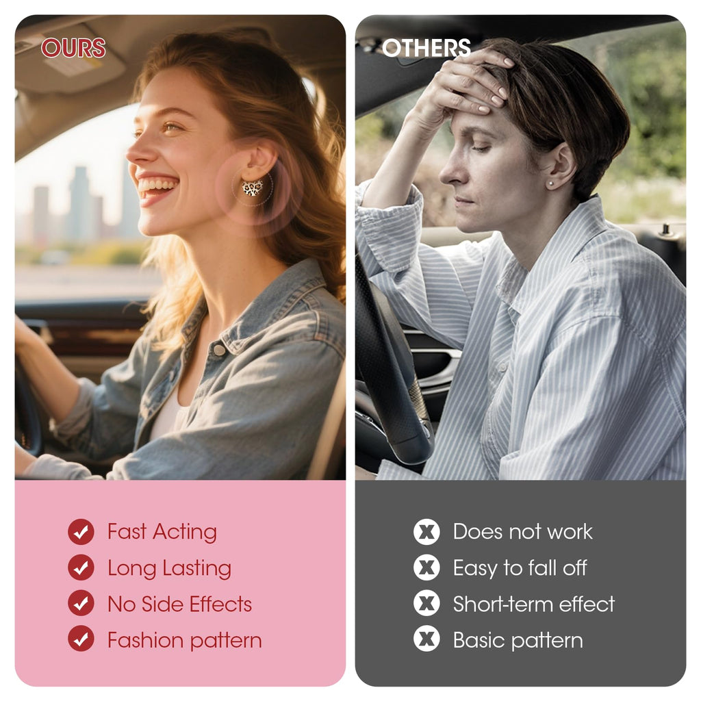 MQ 33ct Motion Sickness Patch Non Drowsy, Sea Sickness Patches for Cruise Ship Travel, Waterproof Patch Behind Ear for Car Airpl