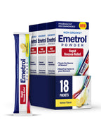 Emetrol Non-Drowsy Nausea Relief Powder Mix - Electrolyte Drink Mix for Rapid Upset Stomach & Nausea Relief, Morning Recovery & 