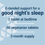 Life Extension Melatonin 6 Hour Timed Release, 3 mg, Extended-Release Formula for Optimal Sleep Support, Healthy circadian Rhyth