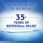 Refresh Classic Lubricant Eye Drops, Preservative-Free,0.01 Fl Oz Single-Use Containers, 50 Count (Pack of 1), Packaging May Var