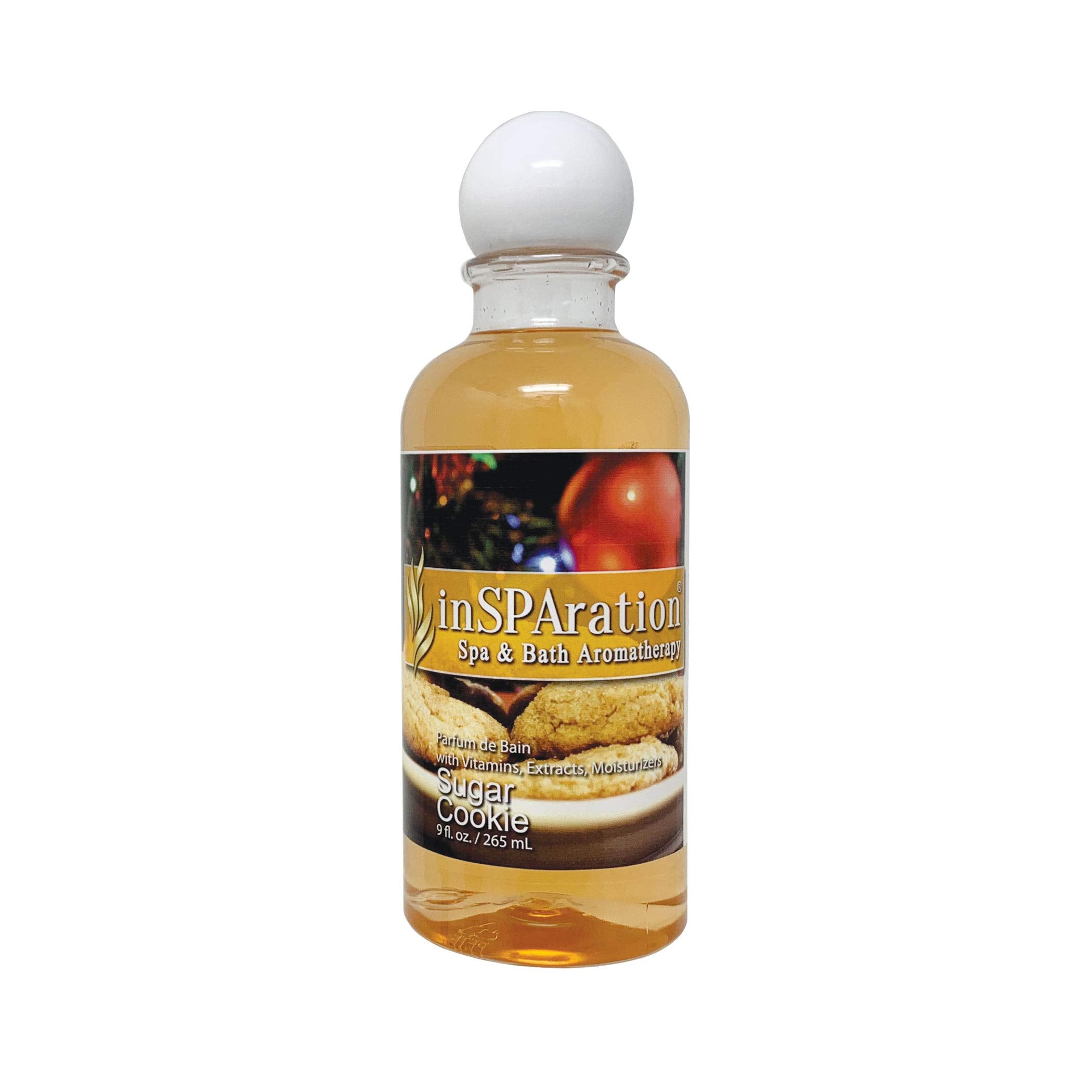 inSPAration Spa and Bath Aromatherapy 100HOLSCX Spa Liquid, 9-Ounce, Holiday Sugar Cookie, Pumpkin