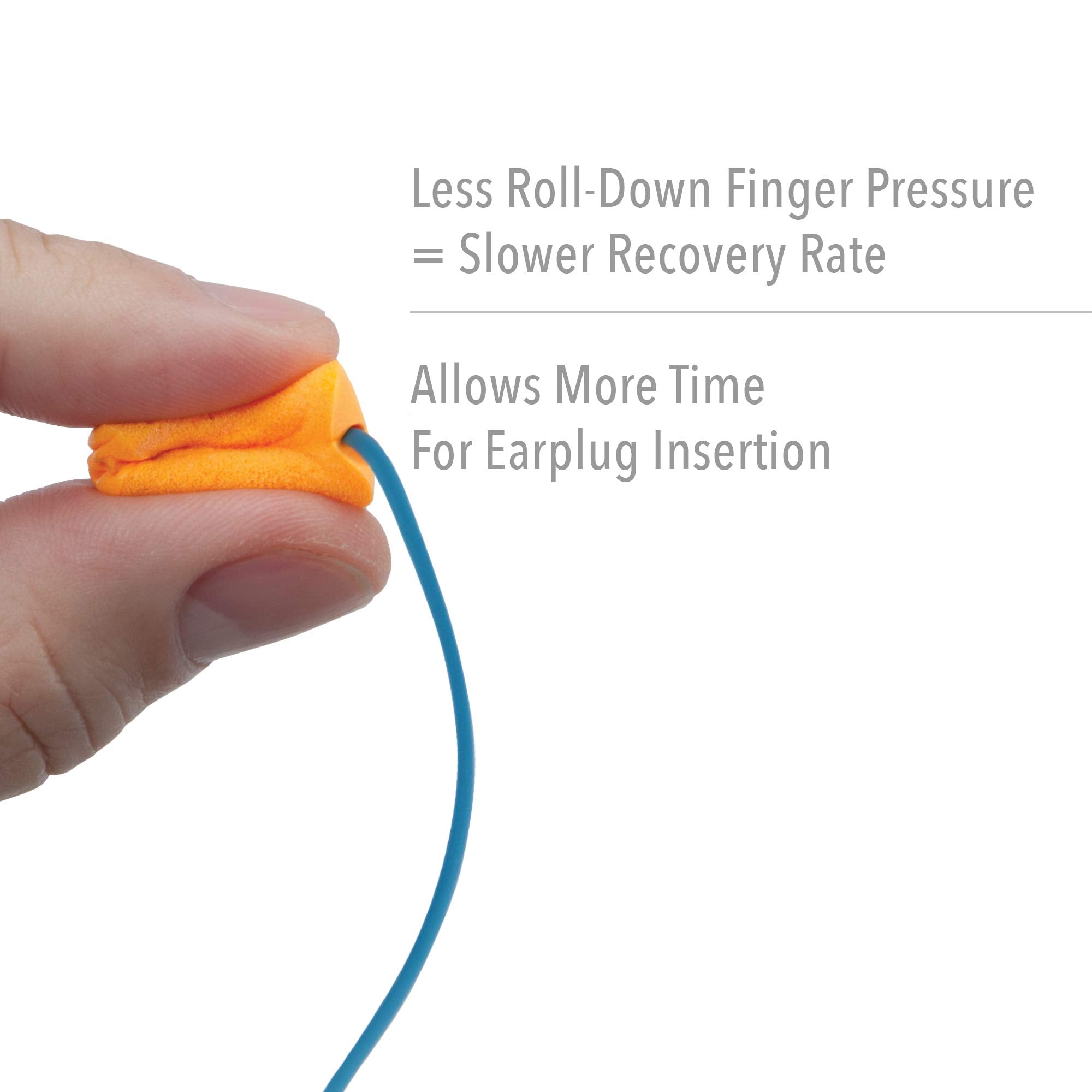 Howard Leight by Honeywell FirmFit Corded Disposable Foam Earplugs, Polybag, 100-Pairs (FF-30)