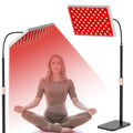 i-Venoya Red Light Therapy for Body: Infrared Light Therapy Panel Lamp with Stand, 660nm Deep Red and 850nm Near Infrared LED De