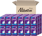 Nileeva Care Maxi Sanitary Napkins with Wings - Ultra Soft, Super Absorbency & Individually Wrapped Super Value Bulk Pack (14 Pa