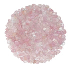Mina Heal Chakra Stones Collection, Tumbled and Well Polished Healing Crystals/Gemstones (450 g (1 lb) Rose Quartz Crystal)