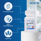 Major Pharmaceuticals Bisacodyl Stimulant Laxative, 5mg Enteric Coated, 100 Tablets