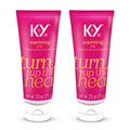 Personal Lubricant, K-Y Warming Liquid Personal Lube , 2.5 oz. (Pack of 2) Sex Lube for Women, Men & Couples. HSA Eligible