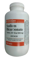 Sodium Bicarbonate Tablets USP 650 mg (10 Grains) for Relief of Acid Indigestion, Heartburn, Sour Stomach & Upset Stomach 1000 T