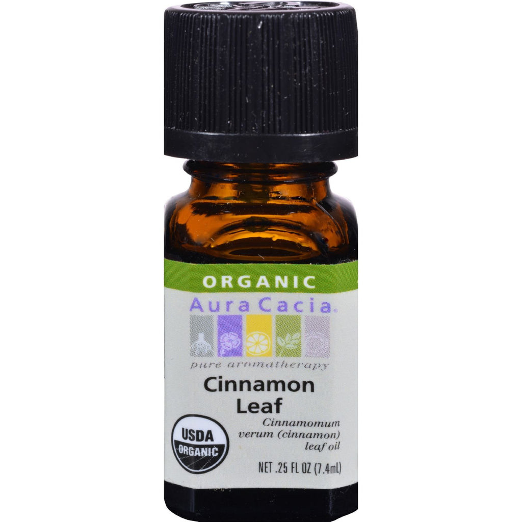 AURA CACIA ESS OIL,OG2,CINNAMON LEAF, .25 FZ