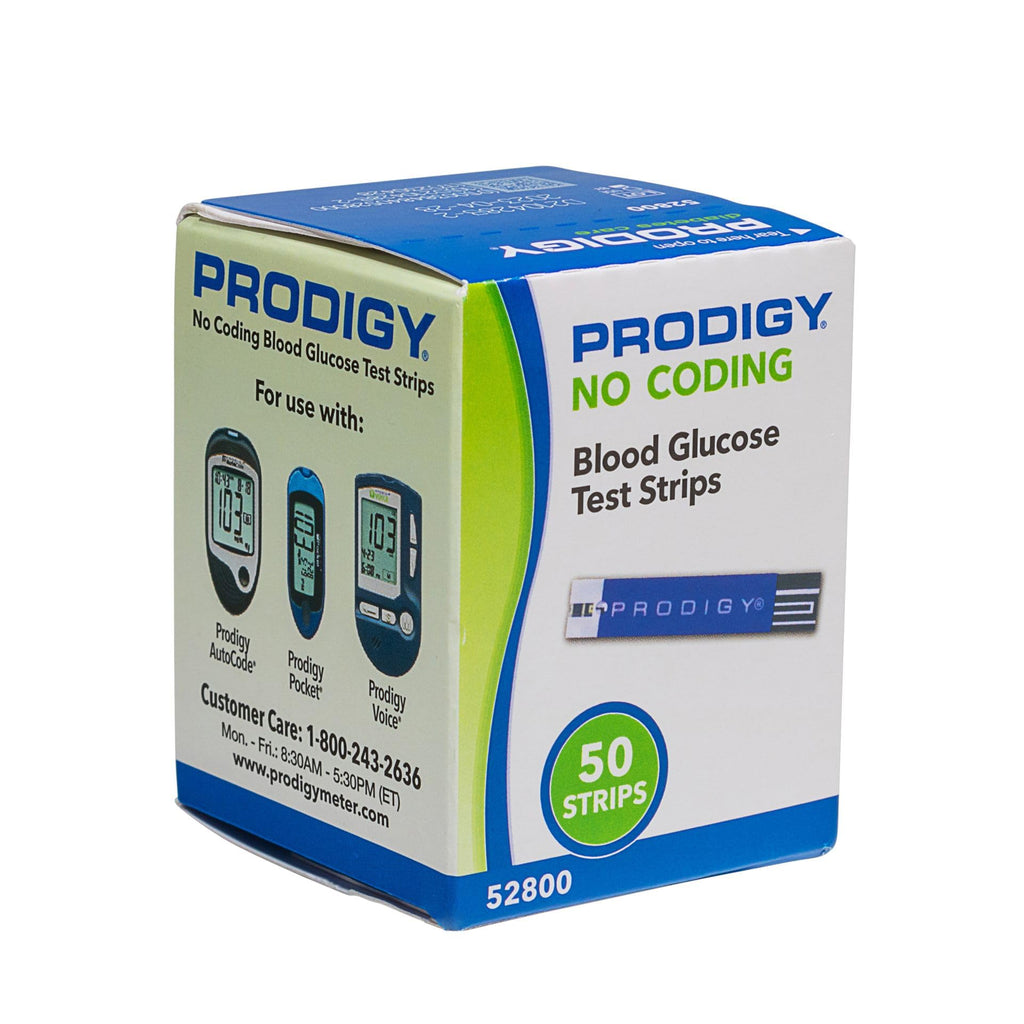 Prodigy 10400 No Coding Blood Glucose Test Strips