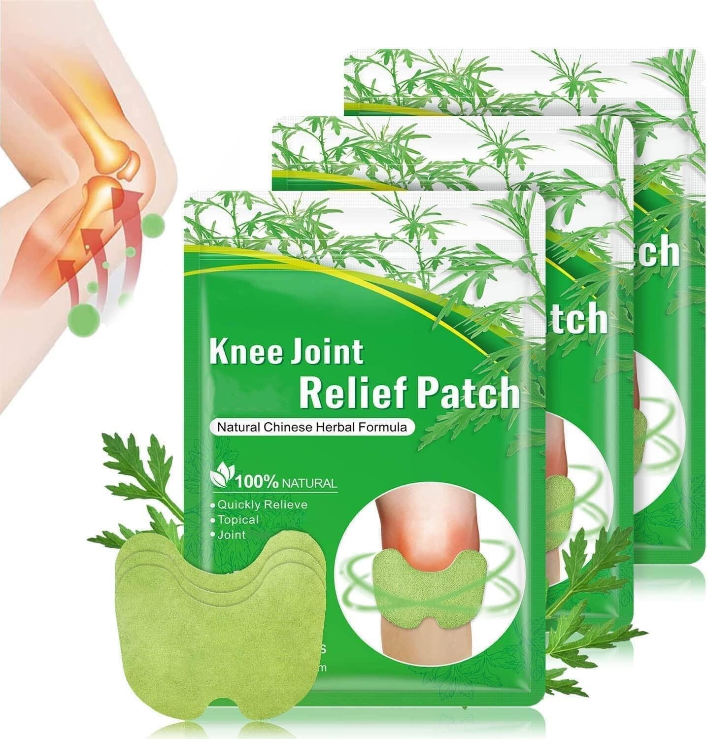 Edumaision Natural Knee Joint Patches 36Pcs, Joint Patches, Knee Joint Relief Patches