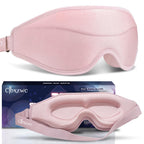 Clbxzwc 3D Advanced Eye Mask for Sleeping,Ultra Delicate Soft Skin Friendly Eye mask,100% Blackout Sleep Eye Mask for Sleep, Eye