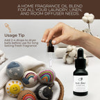 Laundry Essential Oils for Dryer Balls 15ml Lavender Rain - Blend of Laundry Fragrance Oil and Essential Oils Wool Balls, Compac
