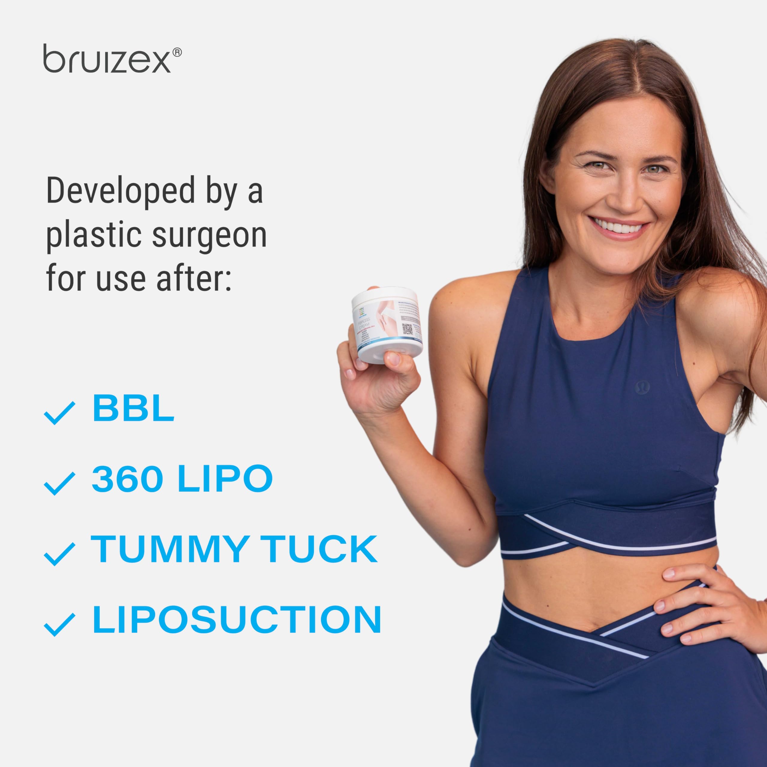 Fibrosis Care Cream After Liposuction and BBL I Use with Lymphatic Drainage Massage After 360 lipo, Brazilian Butt Lift, Tummy T