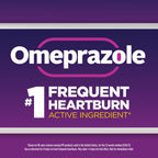 GoodSense Omeprazole Delayed Release Coated Tablets 20 mg, Cool Mint, Treats Frequent Heartburn, Acid Reducer, Heartburn Medicin