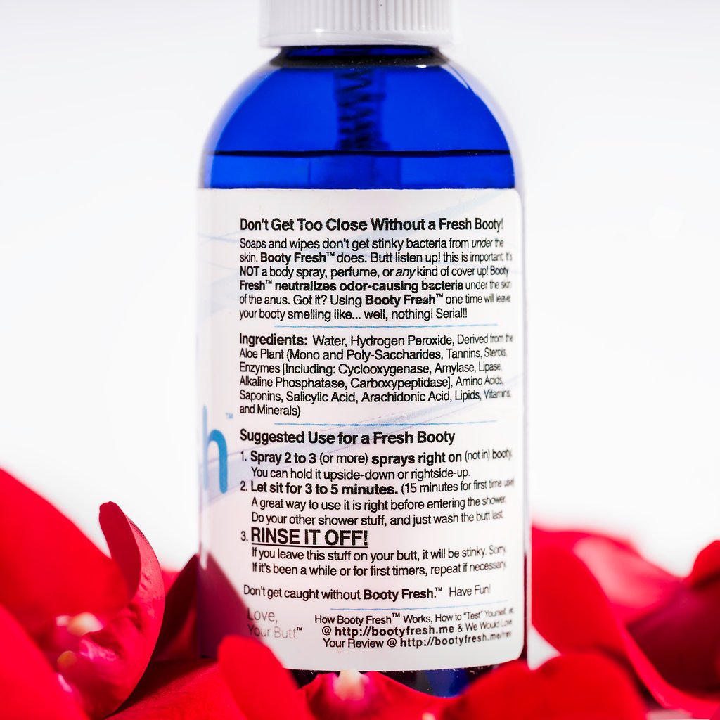 Booty Odor Neutralizing Spray - Wet Wipe Lover and Toilet Paper Hater Must Have - Intimate Wash for that Perfect Moment - Safely
