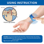 HIONXMGA Motion Sickness Bands/Acupressure Nausea Wristband for Nausea,Sea Sickness Wristbands for Natural Relief of Morning Sic