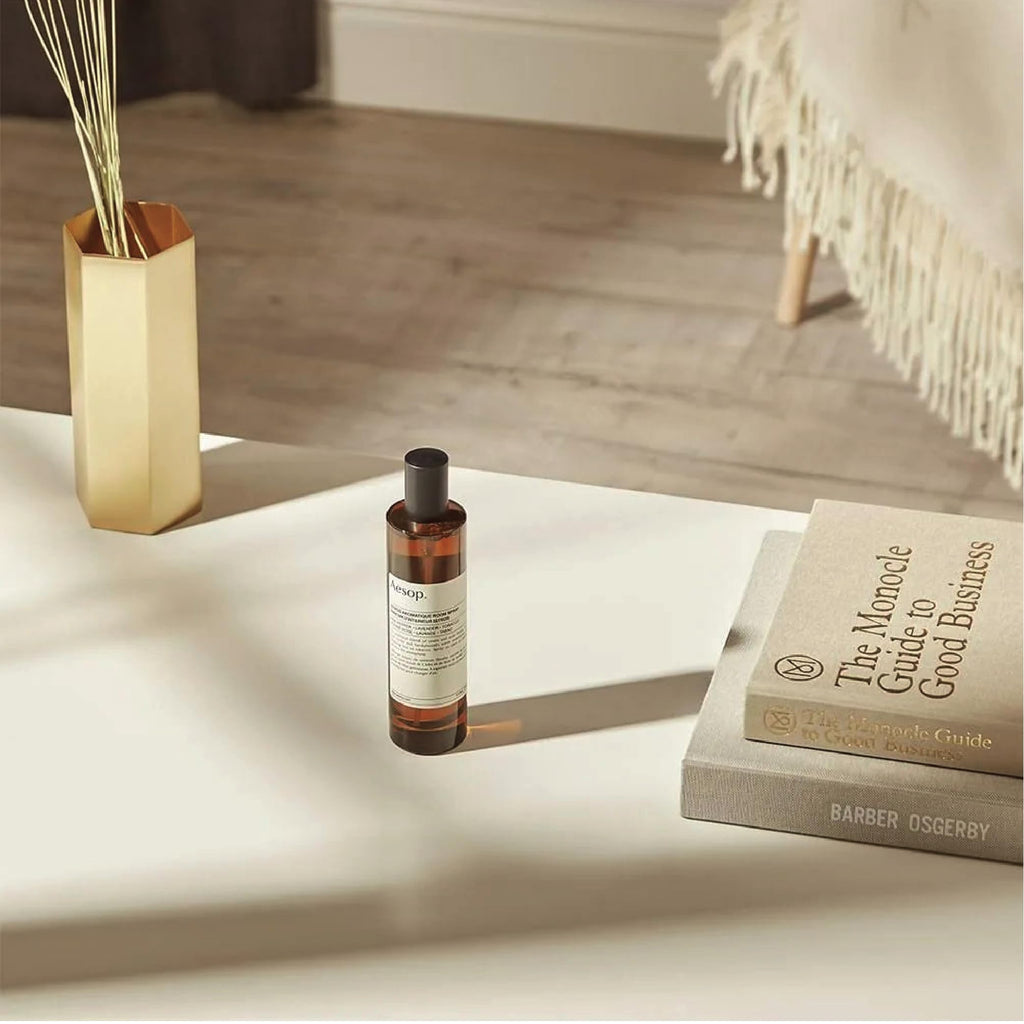 Aesop Cythera Aromatique Room Spray | Woody, Opulent, Spicy | Aroma for Several Hours | 3.3 oz / 100mL