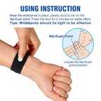 Hionfurt Motion Sickness Bands Anti Nausea Wristband for Adult and Kids Morning Sickness Relief for Pregnant Women Acupressure N
