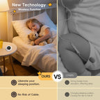 Bedwetting Enuresis Alarm Wireless for Boys and Girls,Compact & Comfortable Wireless Sensor Proven Solution for Bedwetters.Inclu