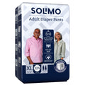 Amazon Brand  Solimo Adult Diapers Pant Style | Xl Size | 30 Count | Waist 4059 Inch (100150 Cm) | Fast Absorption | Leak Pro
