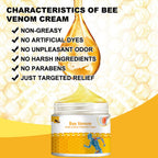 3 PCS Bee Venom Joint and Bone Therapy Cream, New Bee Venom Gel, Specializes in Muscle Soothing, for All Parts of The Body, for