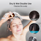 arboleaf Electric Scalp Massager Rechargeable Head Massager Scalp Stress Relax, 5 in 1 Waterproof Handheld Hair Scratcher with 8
