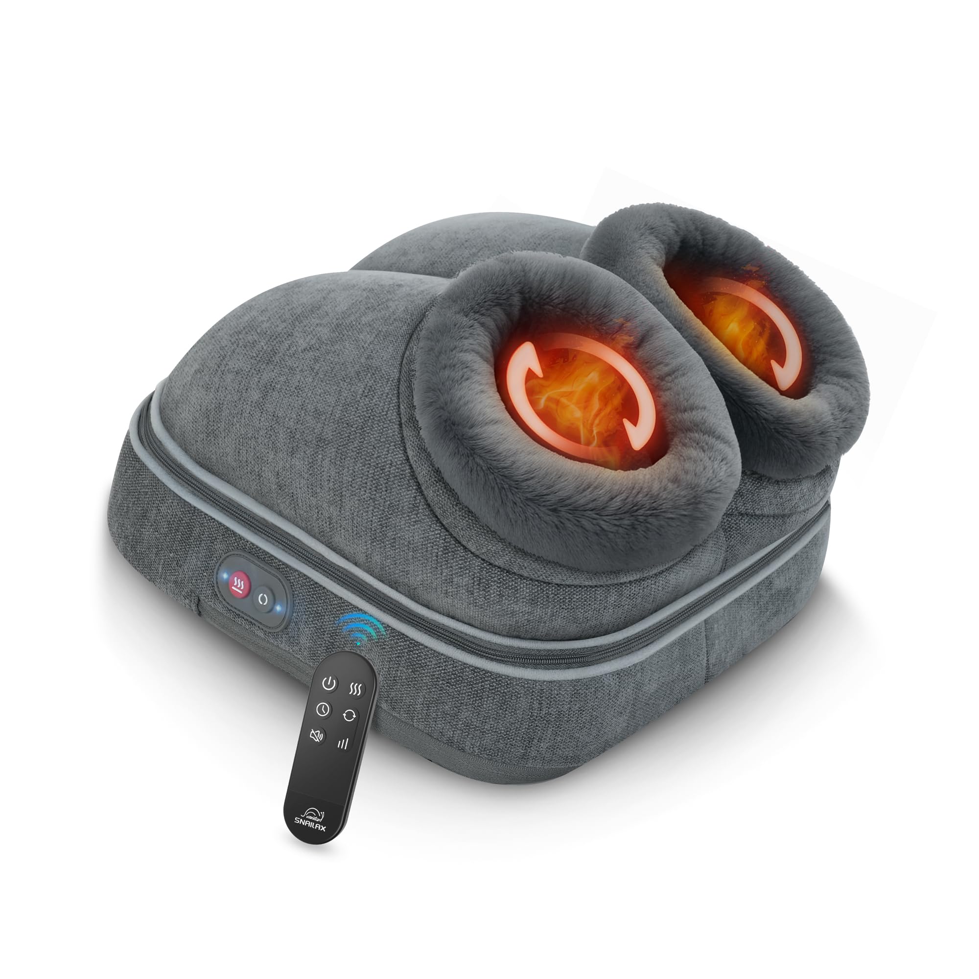 Snailax Shiatsu Foot Massager with Heat, Electrick Foot Massager Machine for Neuropathy, Plantar Fasciitis, Feet Warmers for Wom