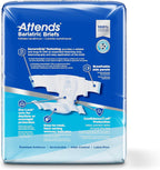 Attends Bariatric Incontinence Disposable Briefs, 4X-Large, Up to 106 Waist with SecureGrip Tab Closure, Ultimate Absorbency, Dr