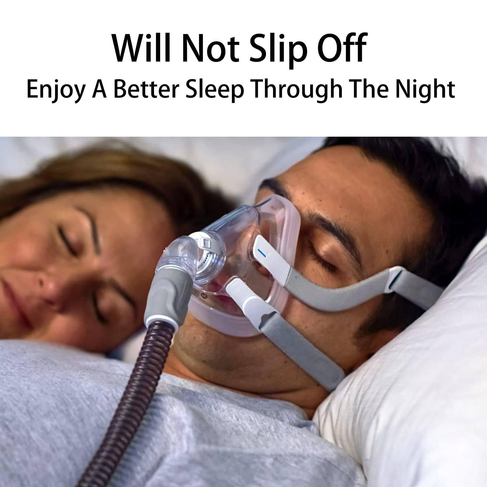 Airfit F20 Headgear Medium, 2-Pack Replacement CPAP Mask Headgear Strap CPAP Supplies for Airfit/AirTouch F20 (Without Mask)