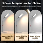 Threnthos Light Therapy Lamp,10000 Lux LED UV-Free Sunlight Lamp,Full Spectrum Happy Therapy Desklamp with UV-Free,3 Color & 9 B