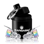 Eargasm High Fidelity Earplugs with Rainbow Filters - Reusable Noise Reduction Hearing Protection Ear-Plugs with Carrying Case f