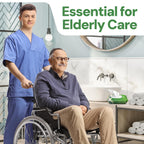 Adult Wipes Extra Large Scented - Skin-Friendly Incontinence Wet Wipes for Adults & Elderly No-Rinse Disposable Washcloths - 8x1