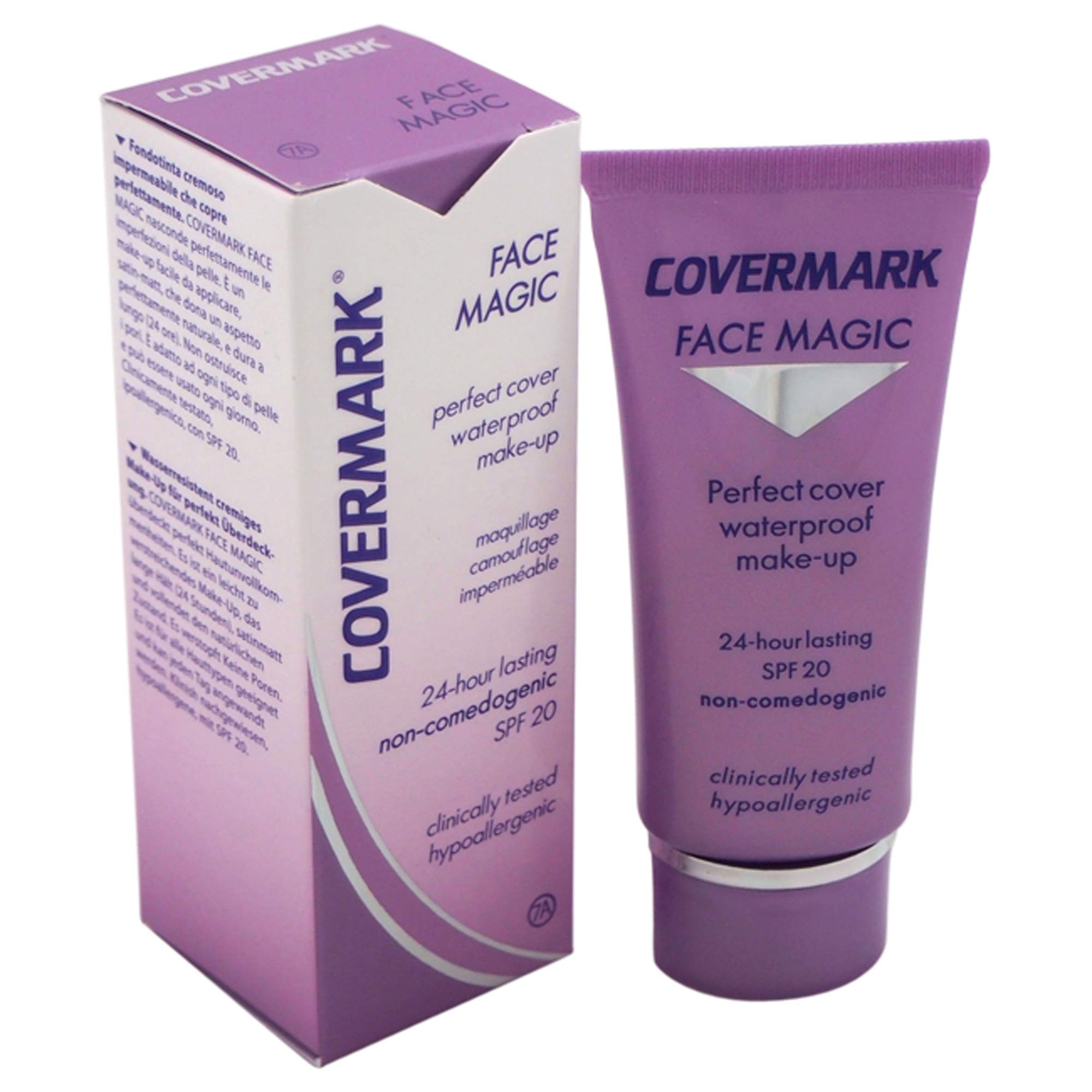 Covermark Womens # 7A SPF 20 Face Magic Waterproof Make-Up, 1.01 Ounce