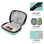 Naanle Pill Organizer Pill Box 7 Day Pill Case Bag Travel Pill Organizer Bag with Zipper Portable Weekly Case Compact Size for V
