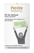 Pro-Ven Probiotics Childrens Probiotic with Vitamin C for Immune Support Digestive Support 12.5 Billion CFU Fit for School Suita
