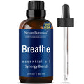 Breathe Essential Oil Blend 60 ml - Breath Sinus Relief with Menthol Oils - for Humidifiers, Diffusers, and Aromatherapy - Nexon